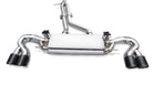 Fi Exhaust Front Pipe + Mid Y-Pipe + Valvetronic Muffler + Quad Silver Tips + Fi PRO App Remote OBDII - Porsche 9YA.1/ 9YA.2 Cayenne 3.0T 2018-Up