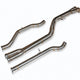 Active Autowerke Single Mid Pipe with F-Brace - F8X M3 / M4
