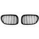 AutoTecknic Stealth Black Front Grille Set - BMW F01/ F02 7-Series LCI