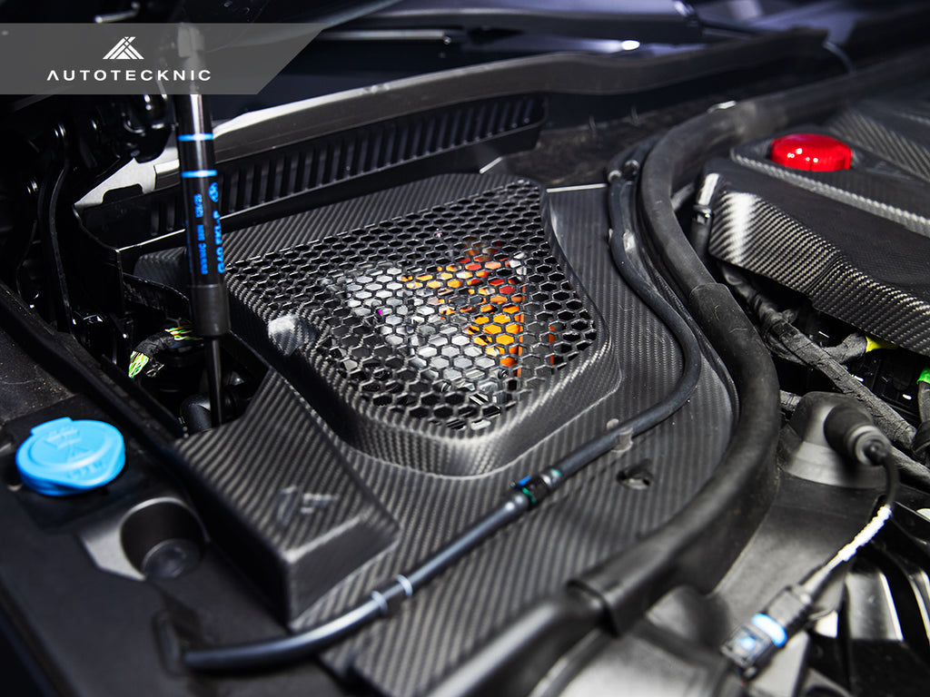 AutoTecknic Dry Carbon Engine Cowl Panel Trim Set - G90/ G99 M5