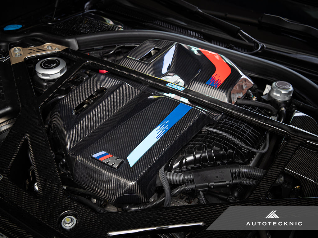 AutoTecknic Version II Dry Carbon Fiber Engine Cover - G80 M3 | G82/ G83 M4