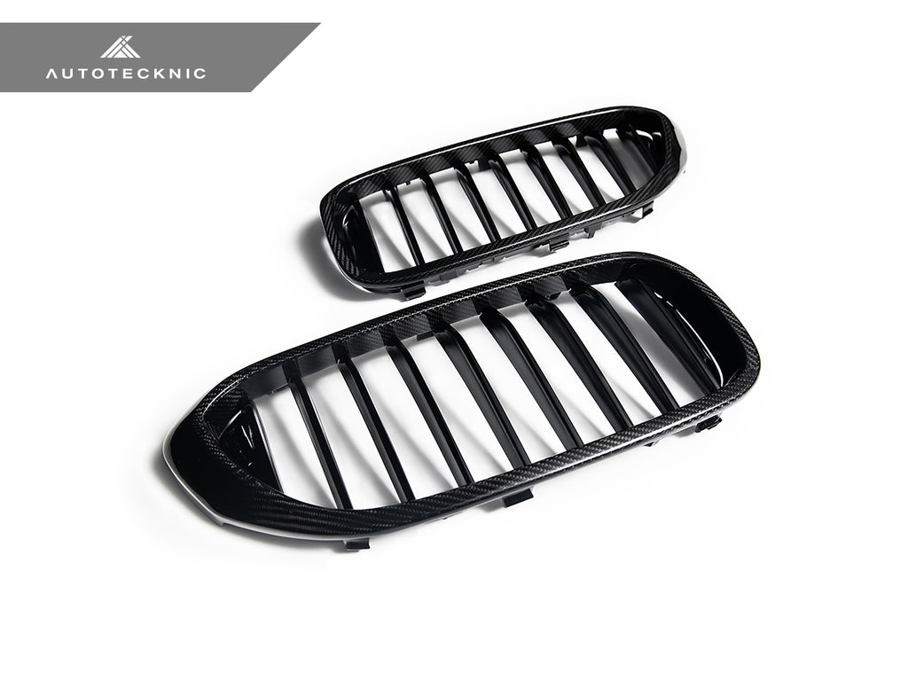 AutoTecknic Carbon Fiber Front Grille Set - G30 5-Series