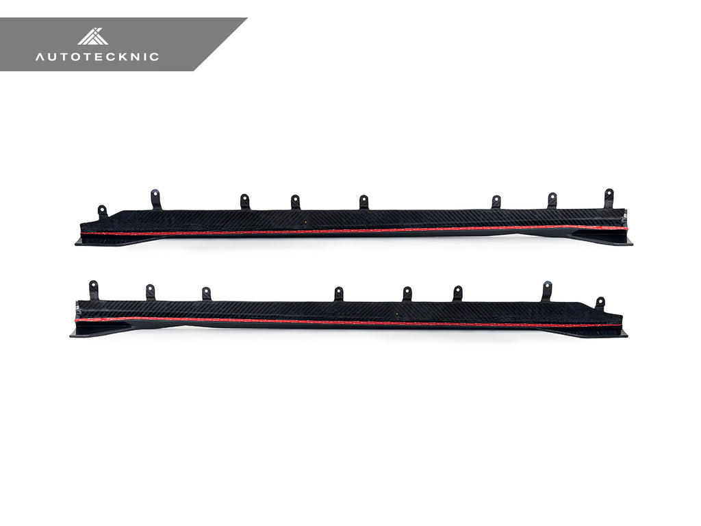 AutoTecknic Dry Carbon Side Skirt Extension Set - G87 M2