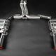 Audi S8 (D5) - Valved Catback Exhaust System + Capristo Tips (OE Actuators)