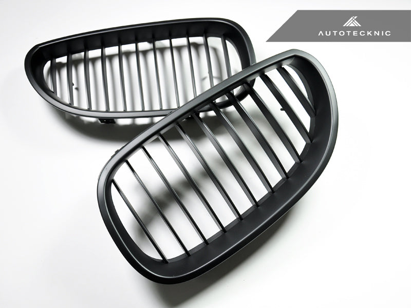 AutoTecknic Stealth Black Front Grille Set - E60 5-Series | M5