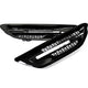 AutoTecknic Replacement Glazing Black Fender Vents - BMW F10 M5