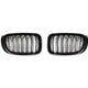 AutoTecknic Stealth Black Front Grille Set - F25 X3 LCI | F26 X4