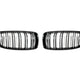 AutoTecknic Dual-Slat Glazing Black Front Grille Set - F32/ F36 4-Series | F80 M3 | F82 M4