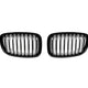 AutoTecknic Glazing Black Front Grille Set - BMW F07 5-Series Gran Turismo