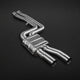 BMW M3/4 (F80/82/83) - Post Cat Spare Pipes + MidSilencer