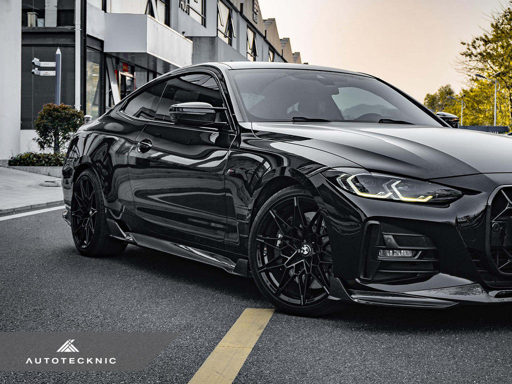 SQ-Aero Dry Carbon Side Skirt Extension Set - G22/ G23 4-Series