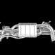 Porsche 992 Carrera/S/Turbo/Turbo S - Valved Exhaust + 250 Cell Sport Cats (OE Actuators)