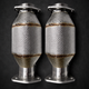 Ferrari 512/Testarossa - Sport Secondary Cats + Heat Shields