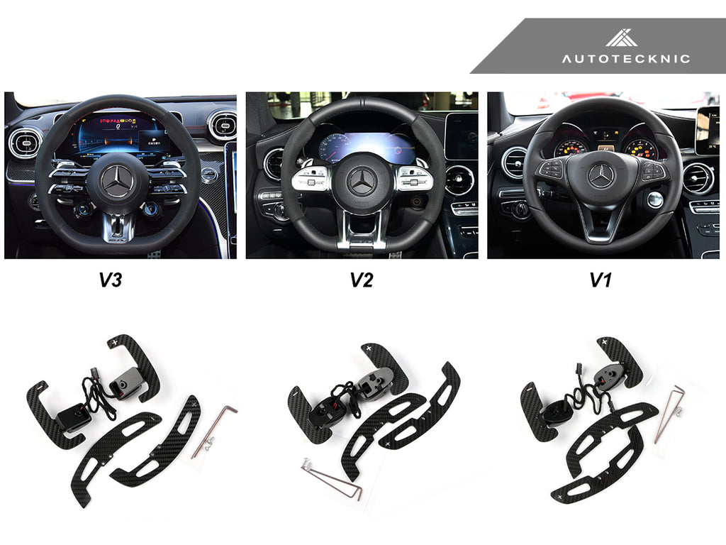 AutoTecknic Magnetic Corsa Shift Paddles - Mercedes-Benz