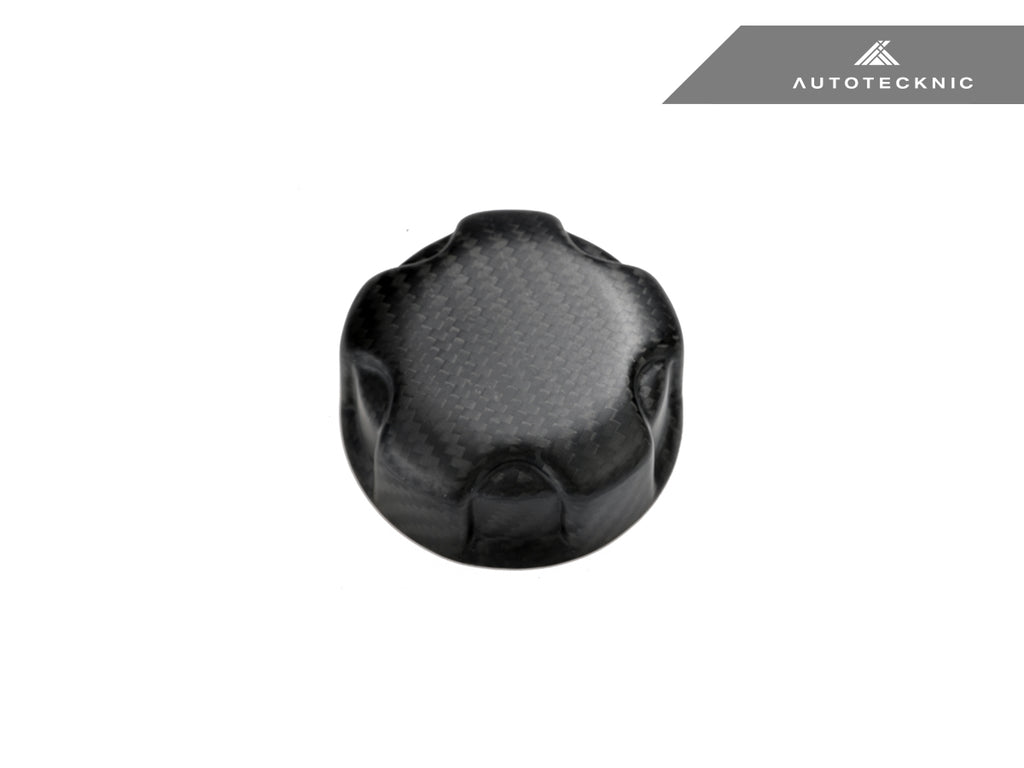 AutoTecknic Dry Carbon Charge Cooler Tank Cap Cover - F87 M2 Competition / M2 CS