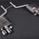 BMW Alpina B5 BiTurbo (F10) - ECE Valved Mufflers (CES3)