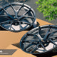 BBS FI-R 20x9 +35 / 20x11.5 +40 5x112 Diamond Black (Audi R8 / Huracan, Set of 4)