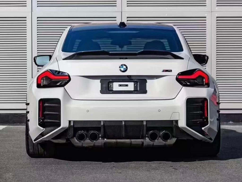 AutoTecknic Dry Carbon Rear Bumper Trim Set - G87 M2 | AutoTecknic