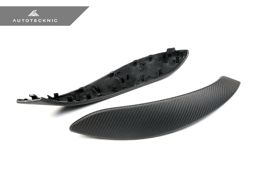 AutoTecknic Carbon Door Grip Handle Trim Set - F8X M3/ M4