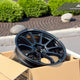 Gram Lights 57NR 18x9.5 +38 5x114.3 Glass Black (Set of 4)