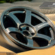 Volk Racing TE37 Saga S-Plus 18x10.5 +15 5x114.3 Shining Black Metal (Set of 4)