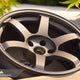 Volk Racing TE37 Saga SL 18x9.5 5x114.3 +22 Matte Gunbronze (Set of 4)