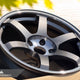 Volk Racing TE37 Saga SL 18x9.5 5x120 +38 Pressed Graphite (Set of 4)