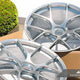 BBS FI-R 20x9.5 +50 / 20x12 +44 Center Lock Diamond Silver (Porsche 991 Turbo / GT3, Set of 4)