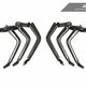 AutoTecknic Carbon Fiber Interior Handle Set - Porsche 9Y0 Cayenne 2019-2025