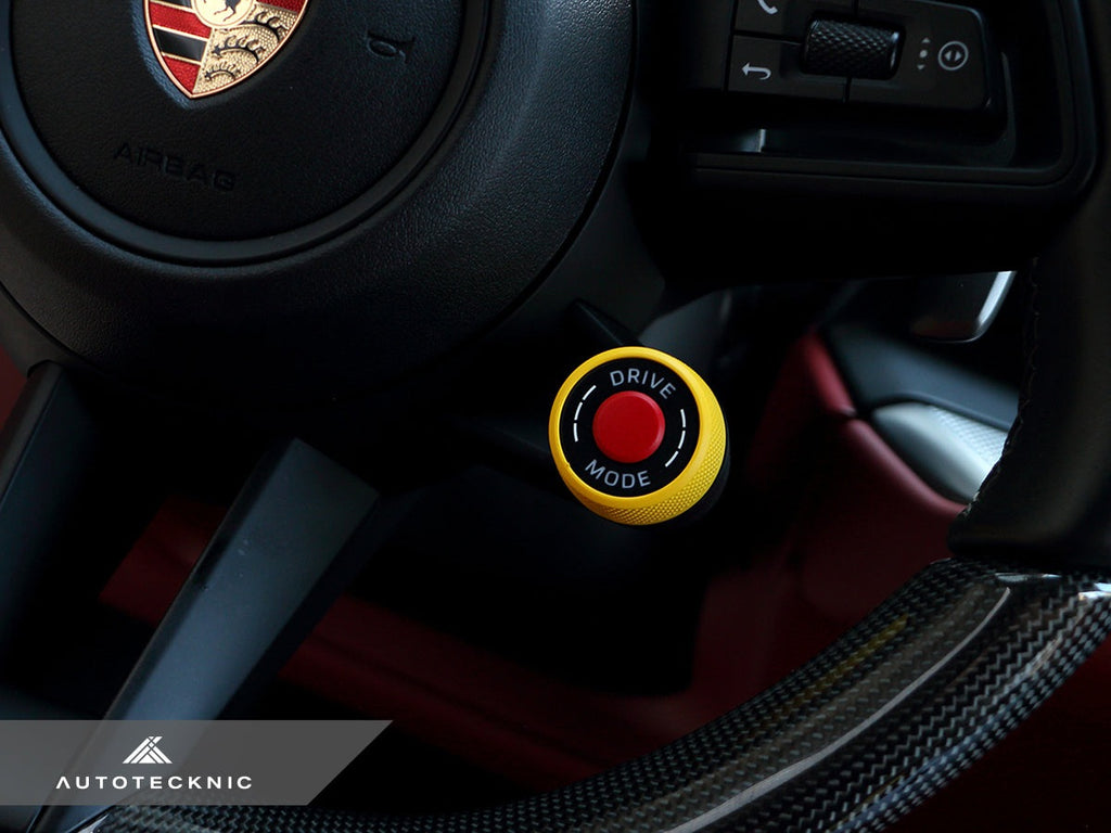 AutoTecknic Painted Drive Mode Selector Switch Dials - Porsche