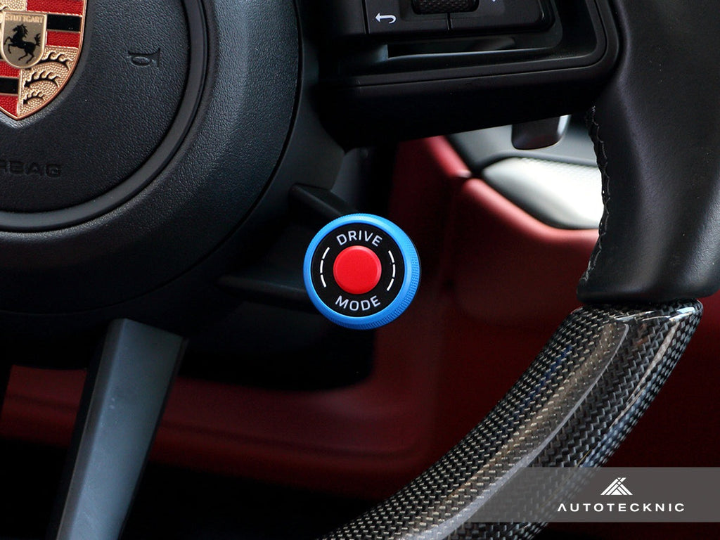 AutoTecknic Painted Drive Mode Selector Switch Dials - Porsche