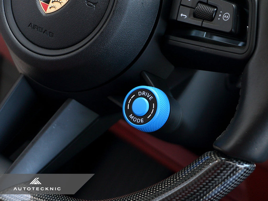 AutoTecknic Painted Drive Mode Selector Switch Dials - Porsche