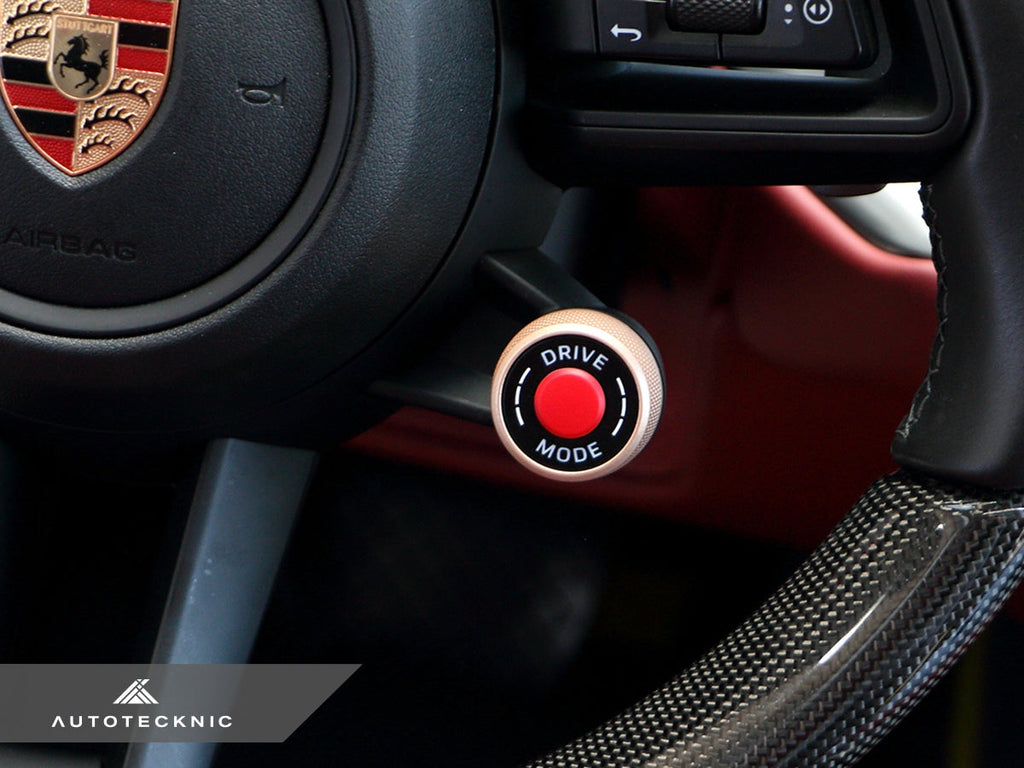 AutoTecknic Painted Drive Mode Selector Switch Dials - Porsche