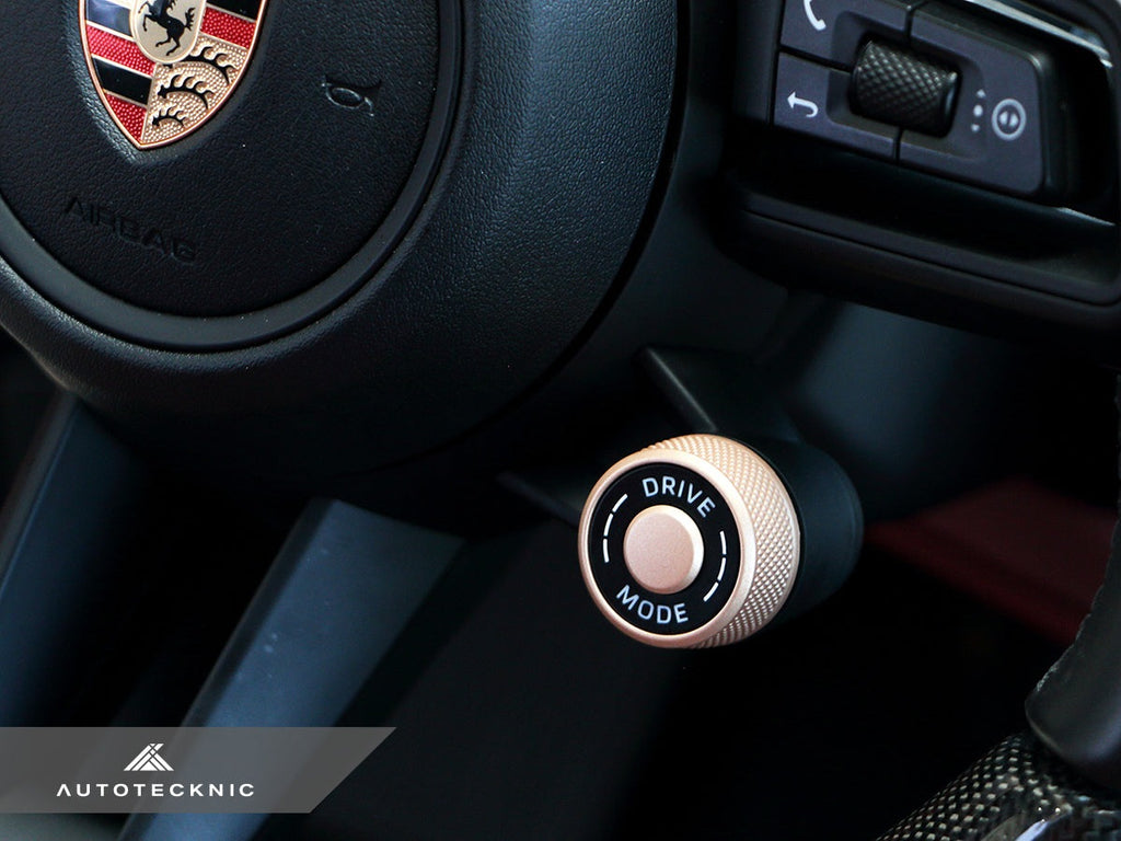 AutoTecknic Painted Drive Mode Selector Switch Dials - Porsche