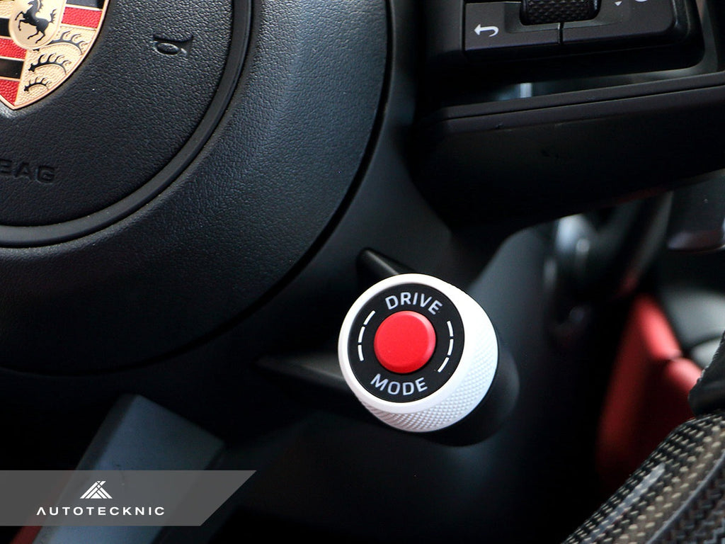 AutoTecknic Painted Drive Mode Selector Switch Dials - Porsche