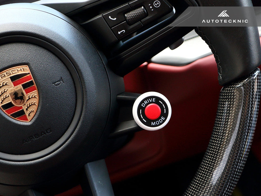 AutoTecknic Painted Drive Mode Selector Switch Dials - Porsche