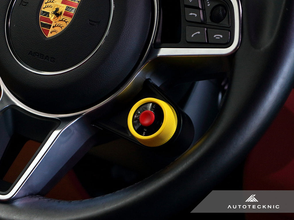 AutoTecknic Painted Drive Mode Selector Switch Dials - Porsche