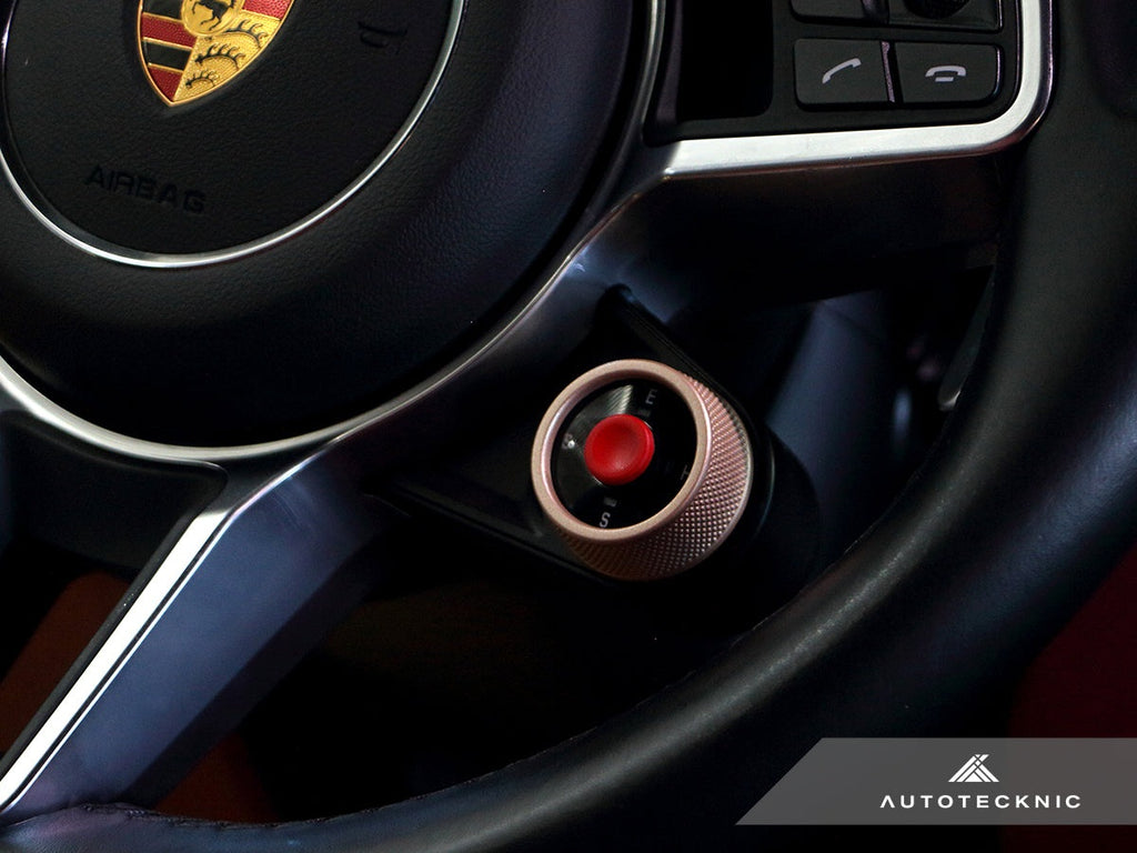 AutoTecknic Painted Drive Mode Selector Switch Dials - Porsche