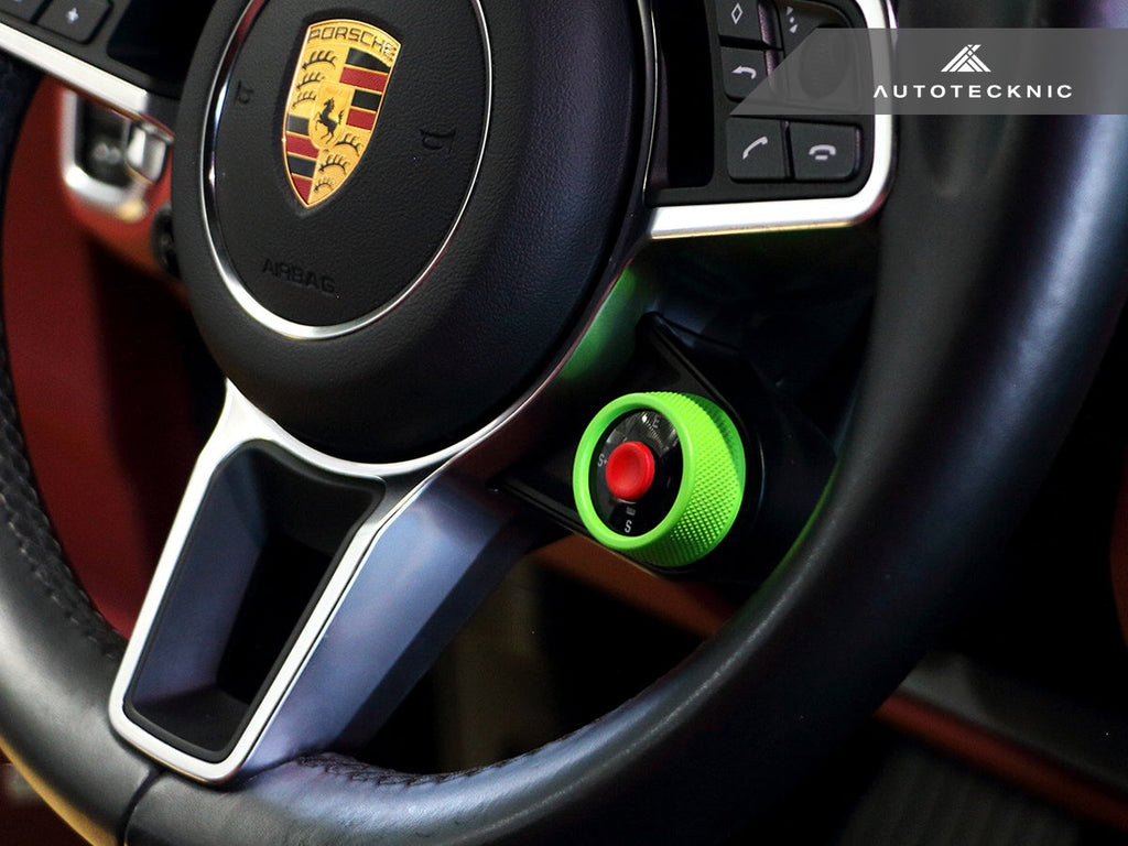 AutoTecknic Painted Drive Mode Selector Switch Dials - Porsche