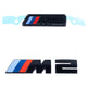 IND Gloss Black Painted Grille and Trunk Emblem Set - BMW G87 M2