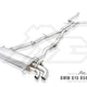 Fi Exhaust Front Pipe + Mid X-Pipe + Valvetronic Muffler (Retains OEM Valve Settings - No Remote) - G14/ G15/ G16 M850i 2019-Up