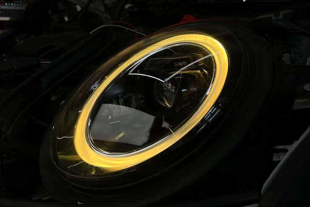 Mini Cooper Yellow Fog Lights | Shelly Lighting