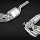 Mercedes AMG G63 (W465) - Valved Triple Mufflers (OE Actuators)