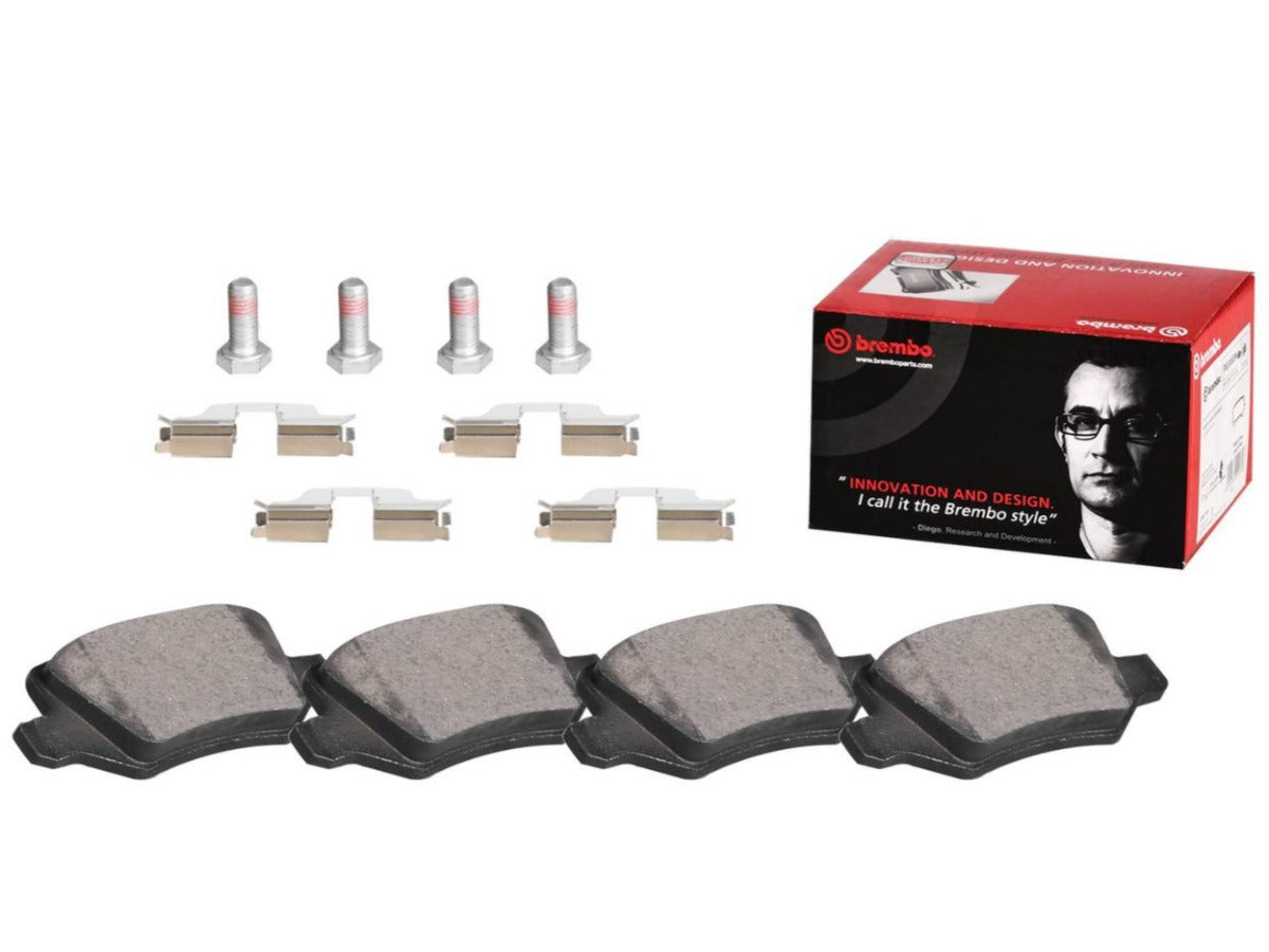 Brembo 10-11 Mercedes-Benz E550 Front Premium NAO Ceramic OE Equivalent Pad