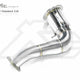 Fi Exhaust 2nd Catless Downpipe + Mid X-Pipe + Valvetronic Muffler + Quad Silver Tips (Retains OEM Valve Settings - No Remote) - Porsche 971 Panamera 3.0T 2017-2024