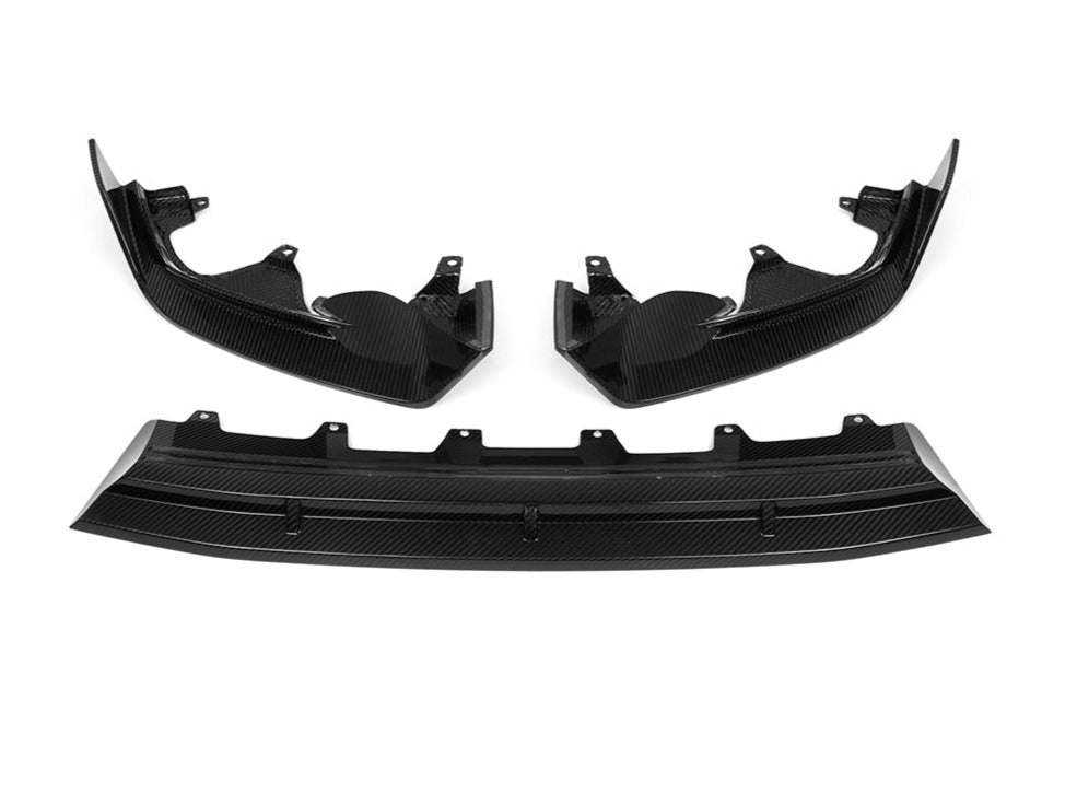 SOOQOO BMW iX3 Carbon Fibre Front Lip