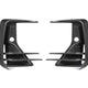 SQ-Aero Dry Carbon Fiber Front Bumper Vent Trim Set - G01 X3/ iX3 LCI | G02 X4 LCI