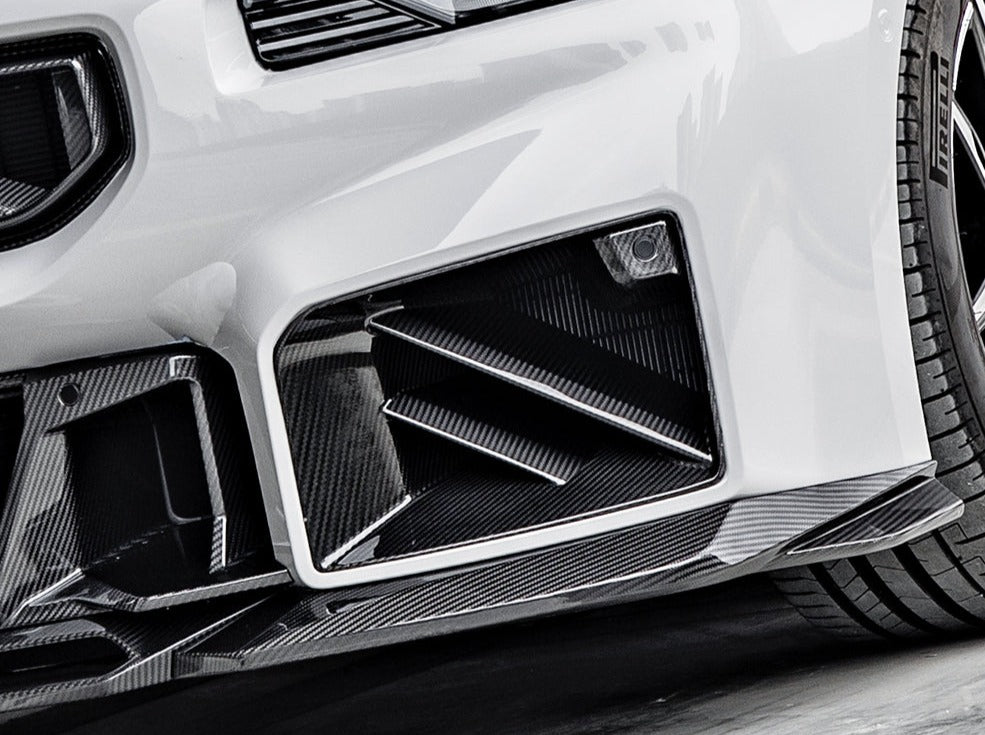 SOOQOO BMW M2 G87 Carbon Fibre SQ-A Front Lip