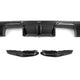 SQ-Aero Type-A Dry Carbon Fiber Diffuser + Rear Splitter Set - G80 M3 | G82 M4