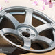 Volk Racing TE37 Saga SL 17x9.5 +45 5x100 Diamond Silver - FRS / BRZ / 86 (Set of 4)